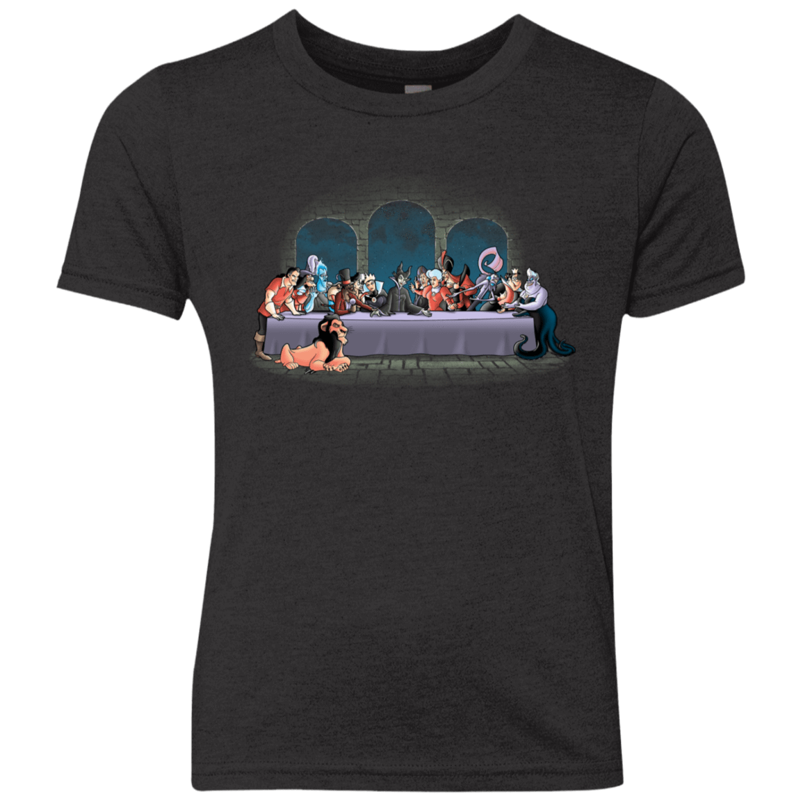 T-Shirts Vintage Black / YXS Bad Dinner Youth Triblend T-Shirt