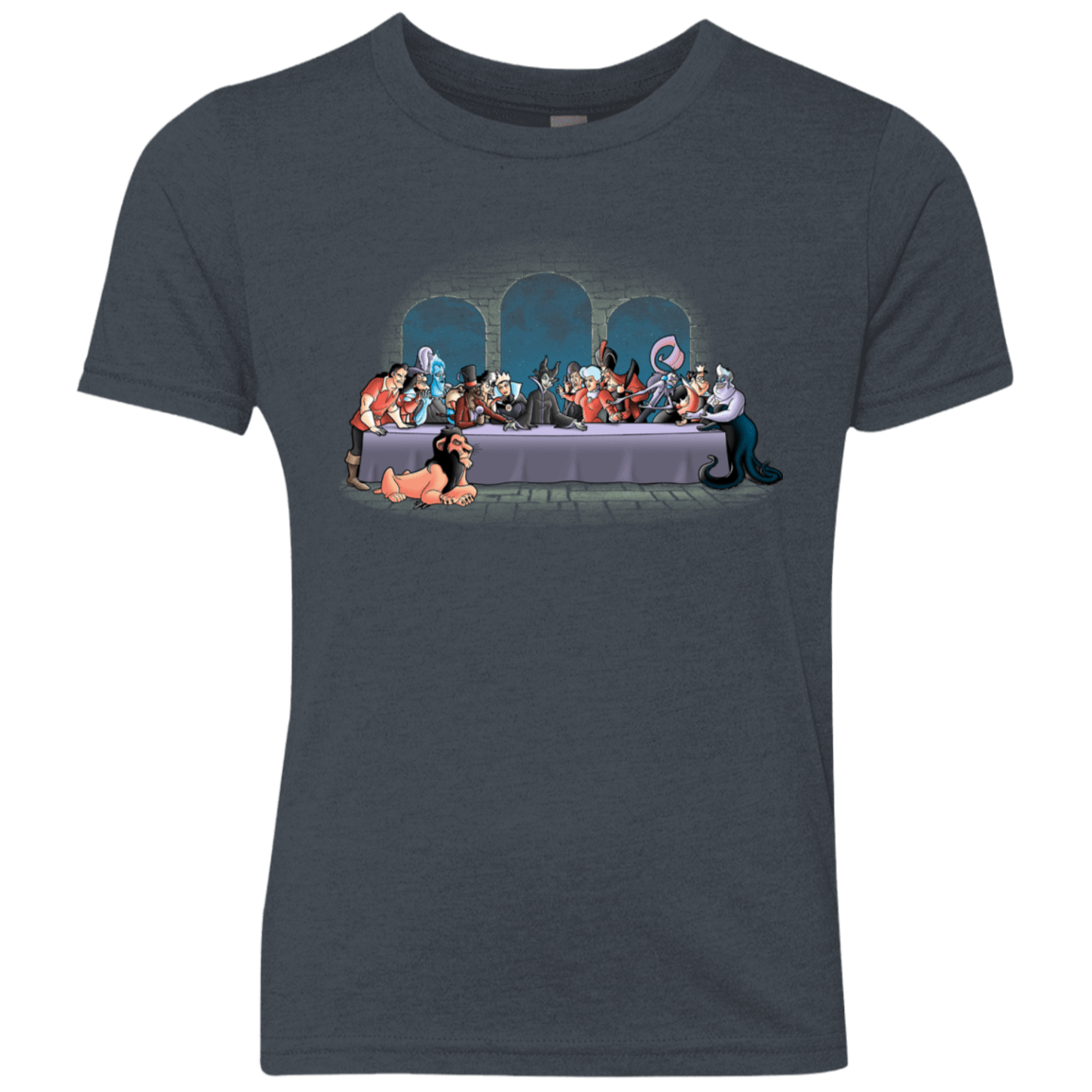 T-Shirts Vintage Navy / YXS Bad Dinner Youth Triblend T-Shirt