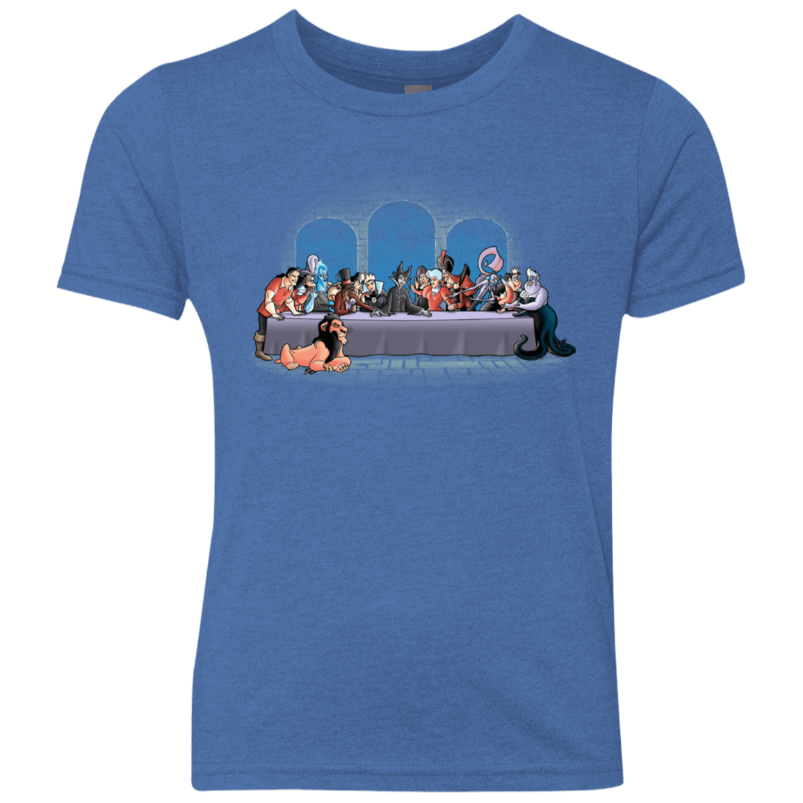 T-Shirts Vintage Royal / YXS Bad Dinner Youth Triblend T-Shirt