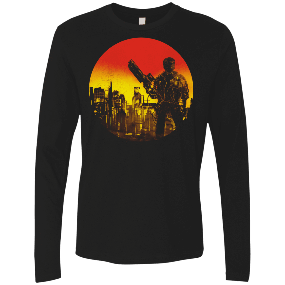 T-Shirts Black / S Bad Education Men's Premium Long Sleeve