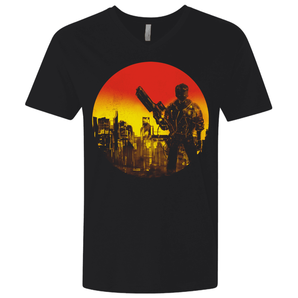 T-Shirts Black / X-Small Bad Education Men's Premium V-Neck
