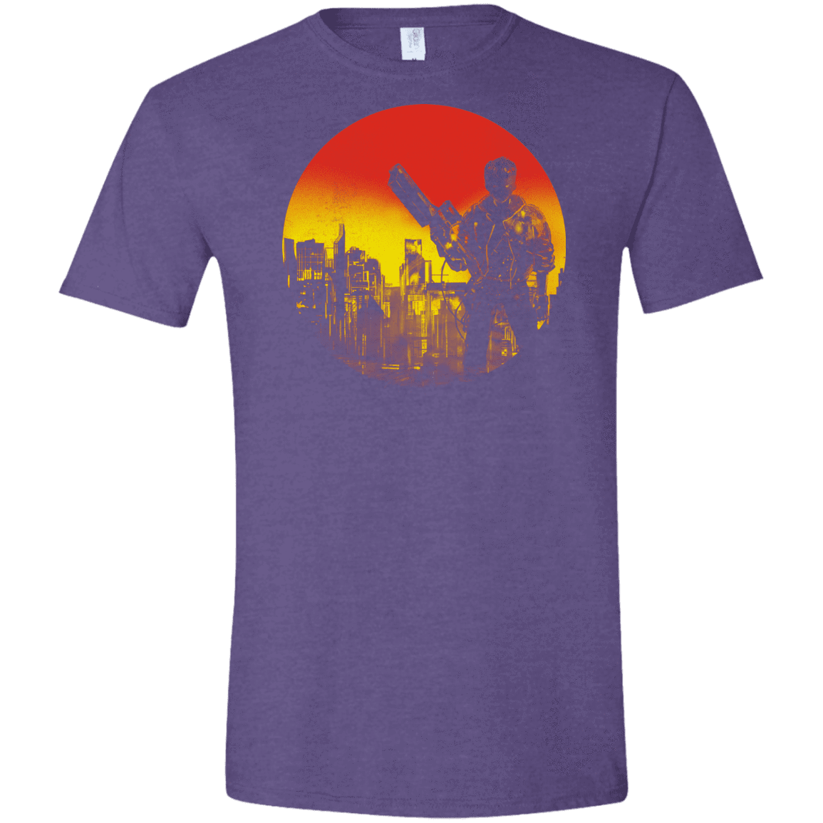 T-Shirts Heather Purple / S Bad Education Men's Semi-Fitted Softstyle