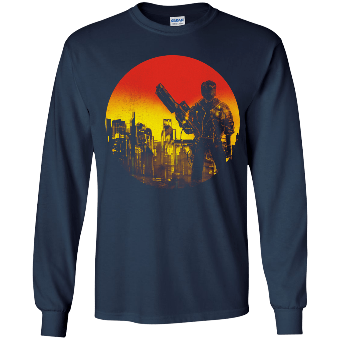 T-Shirts Navy / YS Bad Education Youth Long Sleeve T-Shirt