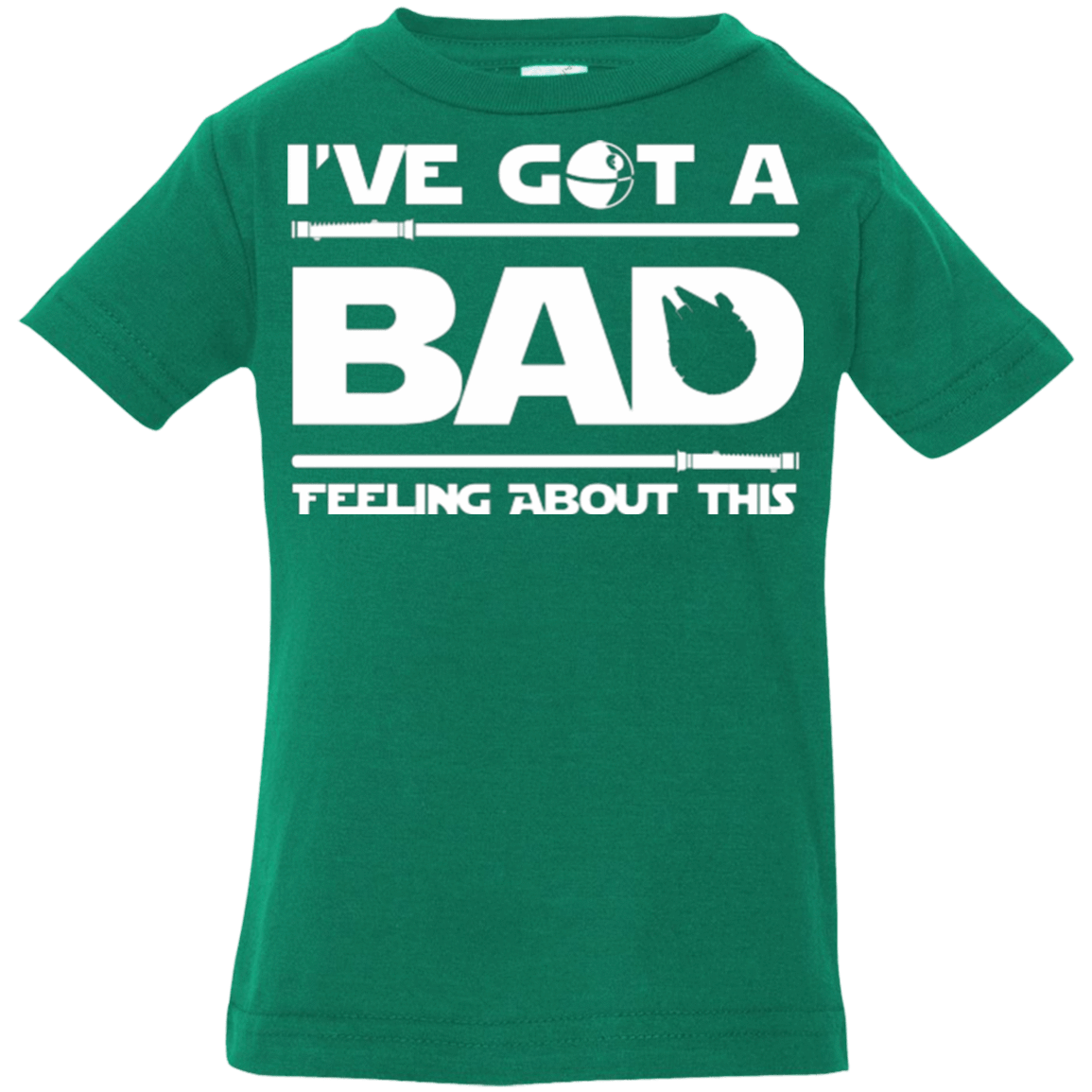 T-Shirts Kelly / 6 Months Bad Feeling Infant Premium T-Shirt