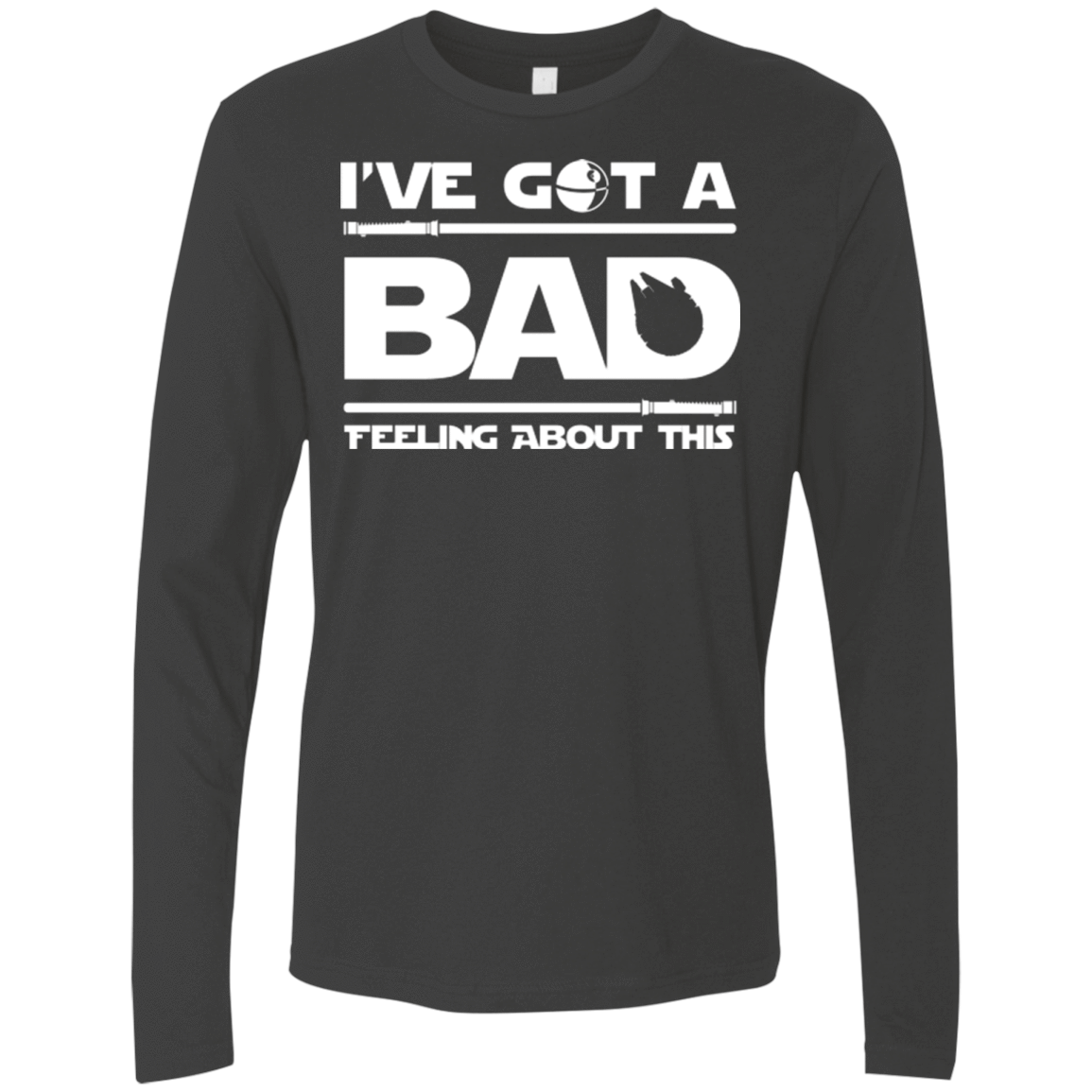 T-Shirts Heavy Metal / Small Bad Feeling Men's Premium Long Sleeve
