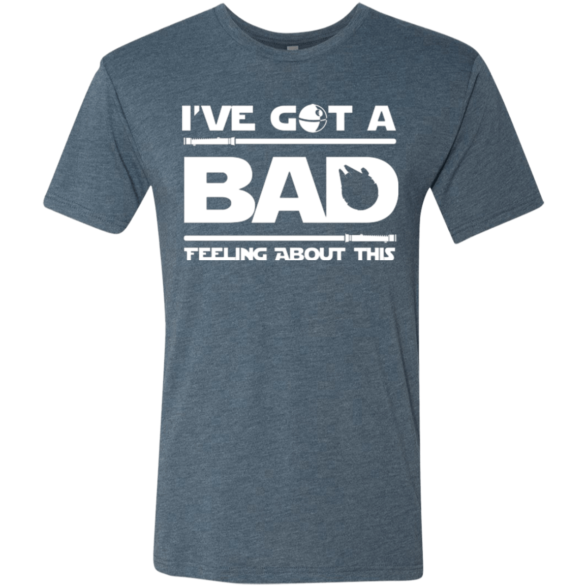 T-Shirts Indigo / Small Bad Feeling Men's Triblend T-Shirt