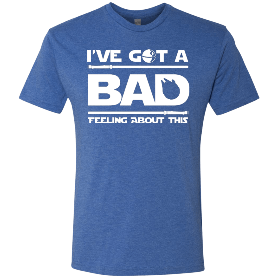 T-Shirts Vintage Royal / Small Bad Feeling Men's Triblend T-Shirt