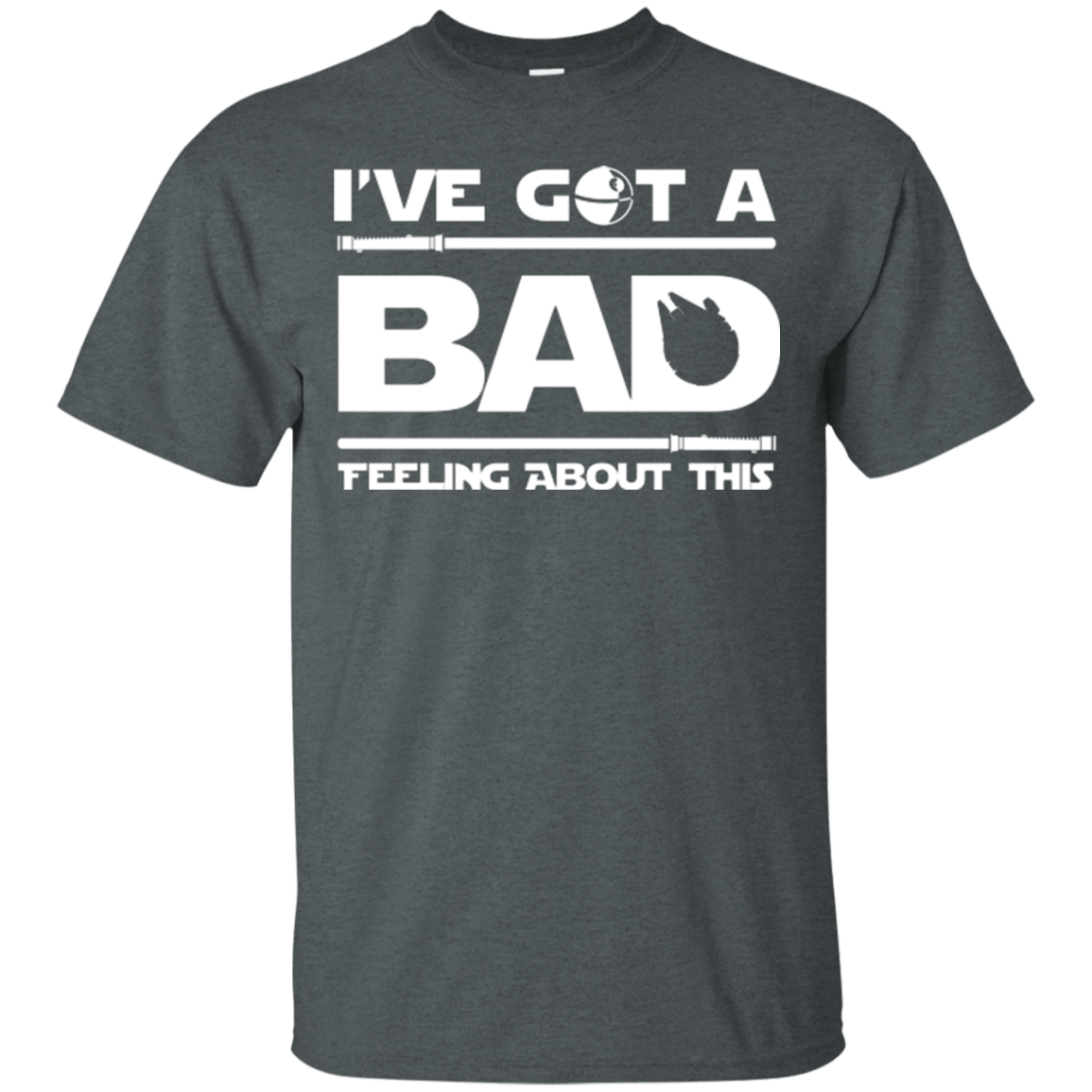 T-Shirts Dark Heather / Small Bad Feeling T-Shirt