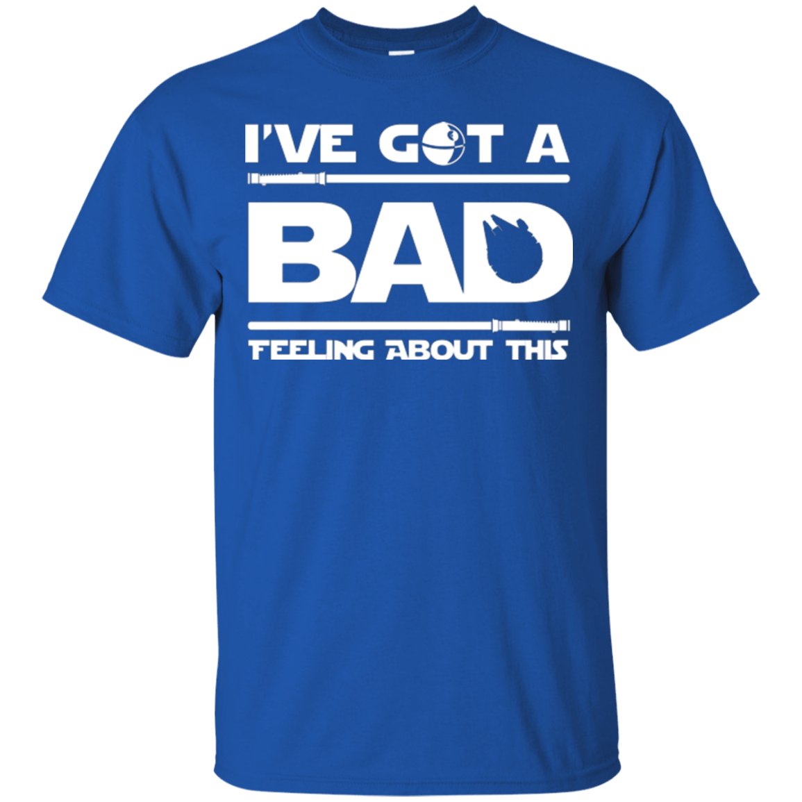 T-Shirts Royal / Small Bad Feeling T-Shirt