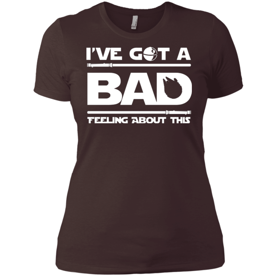 T-Shirts Dark Chocolate / X-Small Bad Feeling Women's Premium T-Shirt