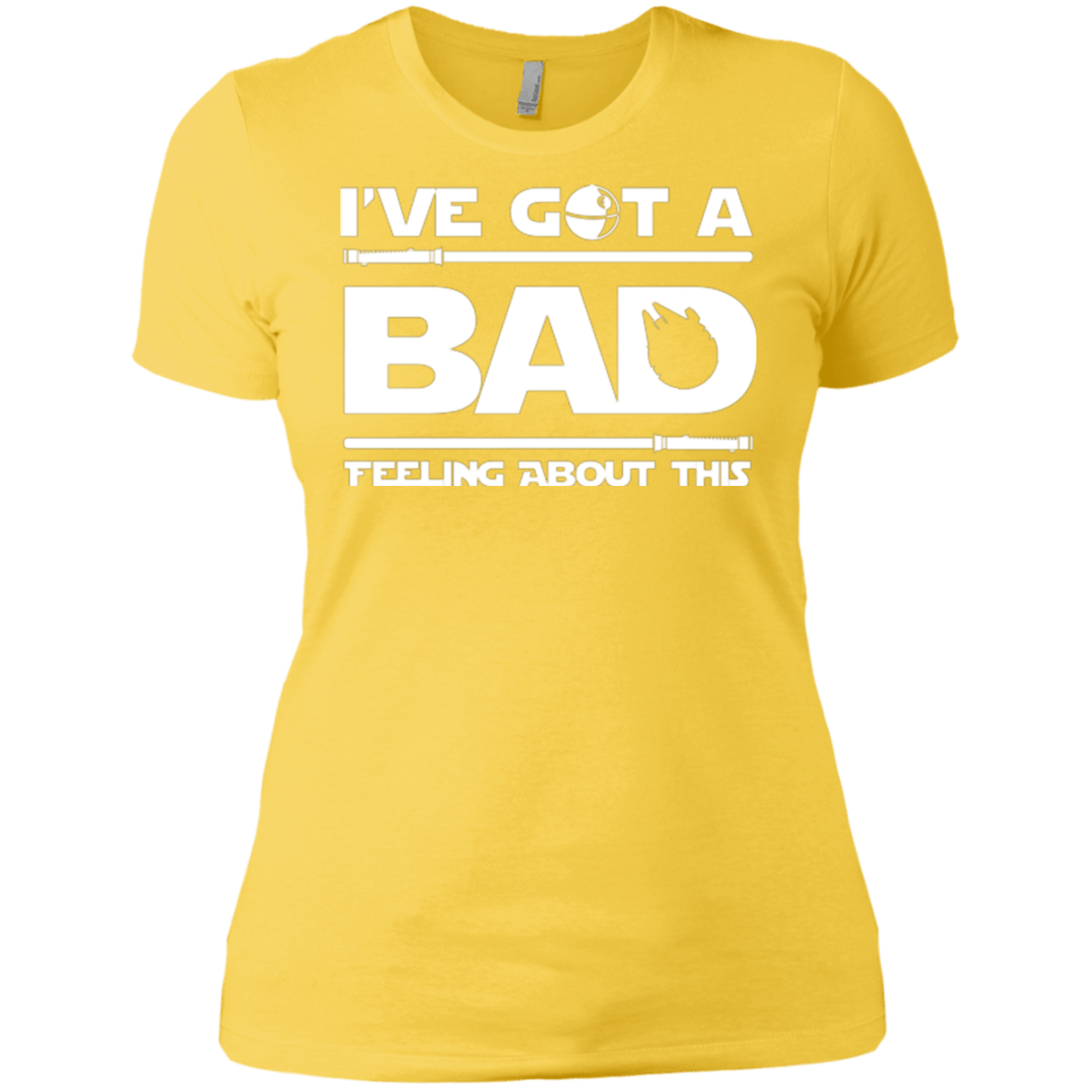 T-Shirts Vibrant Yellow / X-Small Bad Feeling Women's Premium T-Shirt