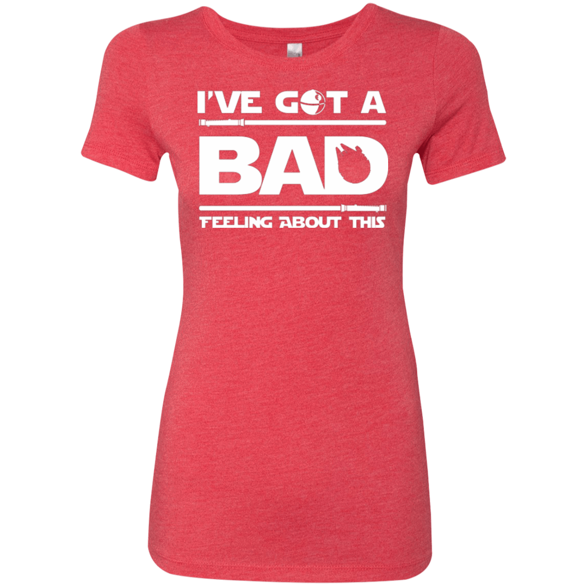 T-Shirts Vintage Red / Small Bad Feeling Women's Triblend T-Shirt