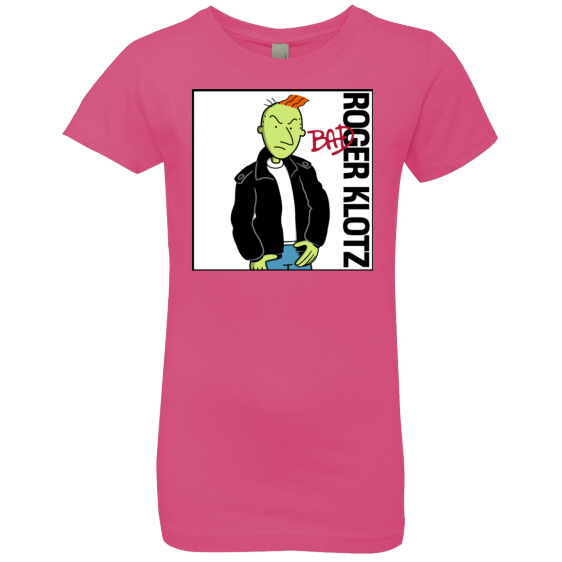 T-Shirts Hot Pink / YXS BAD Girls Premium T-Shirt