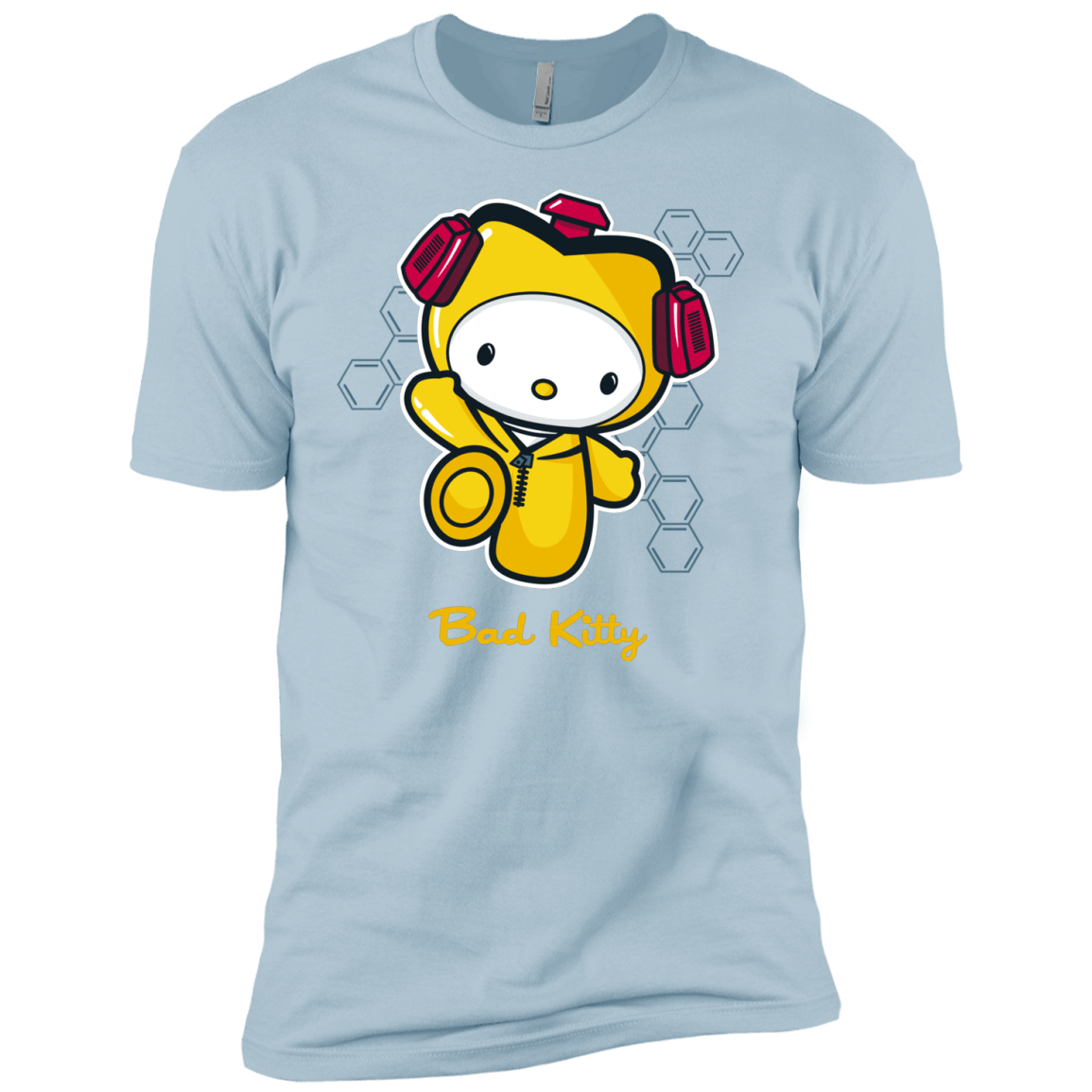 T-Shirts Light Blue / YXS Bad Kitty Boys Premium T-Shirt