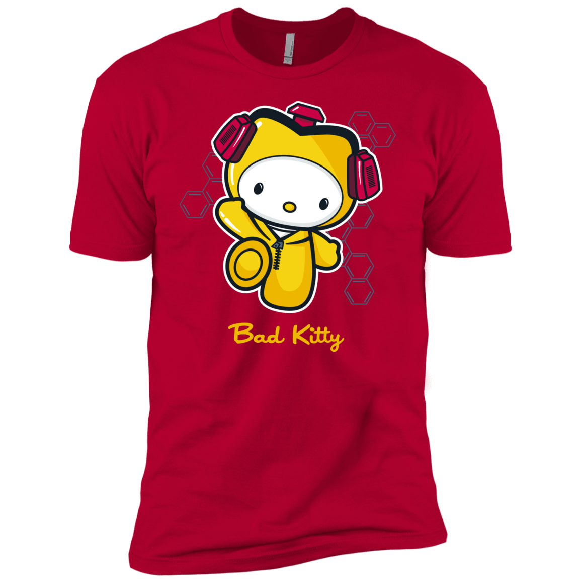 T-Shirts Red / YXS Bad Kitty Boys Premium T-Shirt