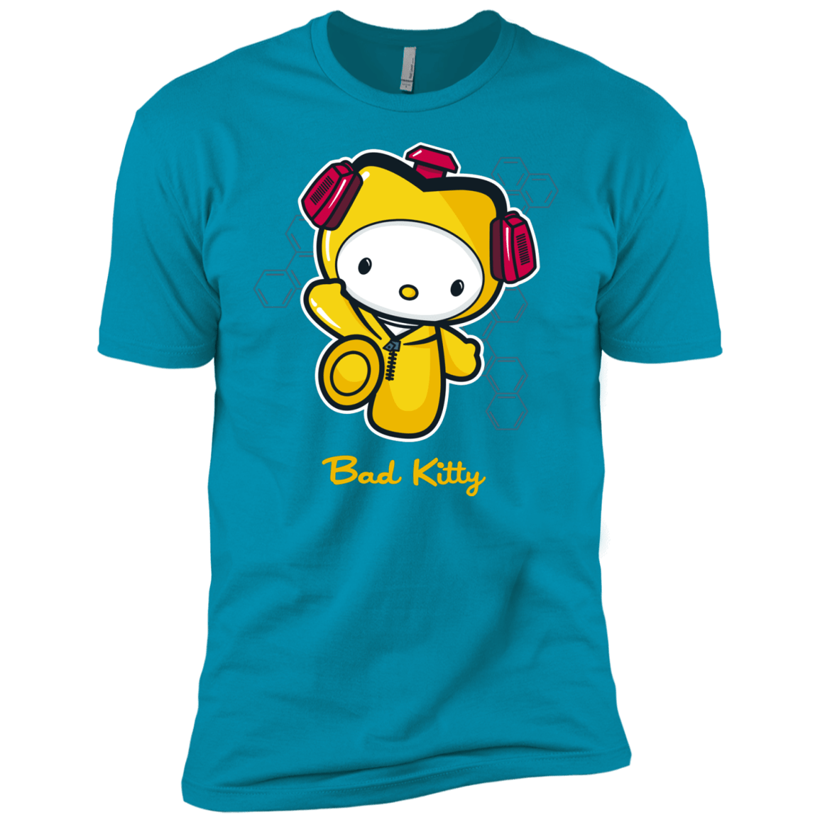 T-Shirts Turquoise / YXS Bad Kitty Boys Premium T-Shirt