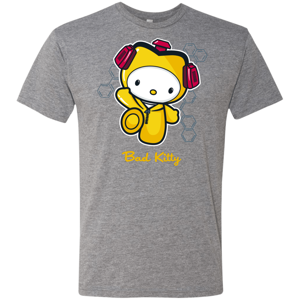 T-Shirts Premium Heather / Small Bad Kitty Men's Triblend T-Shirt