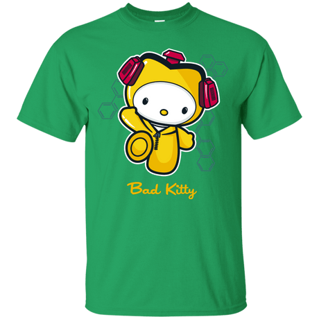 T-Shirts Irish Green / Small Bad Kitty T-Shirt