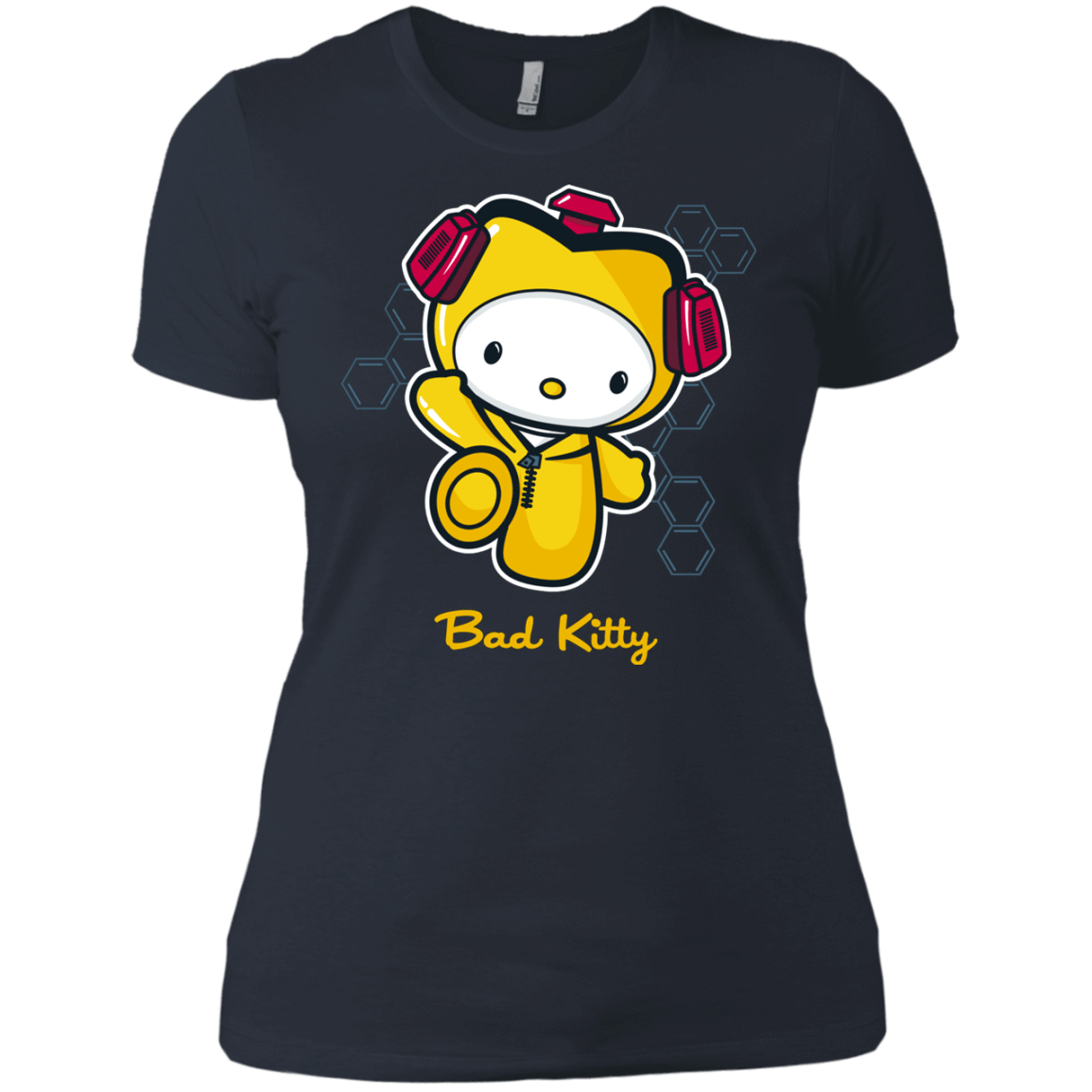 T-Shirts Indigo / X-Small Bad Kitty Women's Premium T-Shirt
