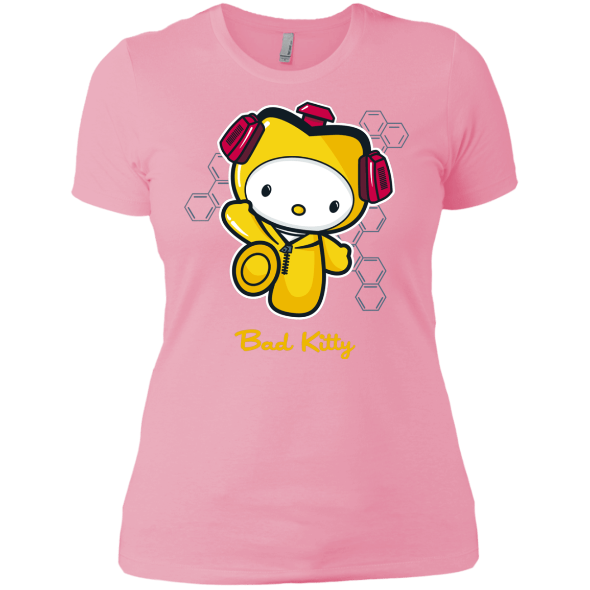 T-Shirts Light Pink / X-Small Bad Kitty Women's Premium T-Shirt