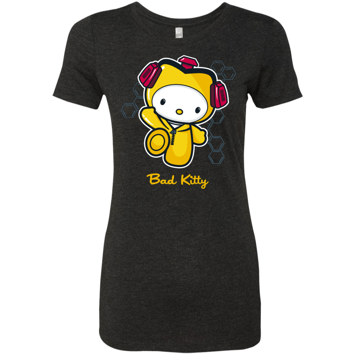 T-Shirts Vintage Black / Small Bad Kitty Women's Triblend T-Shirt