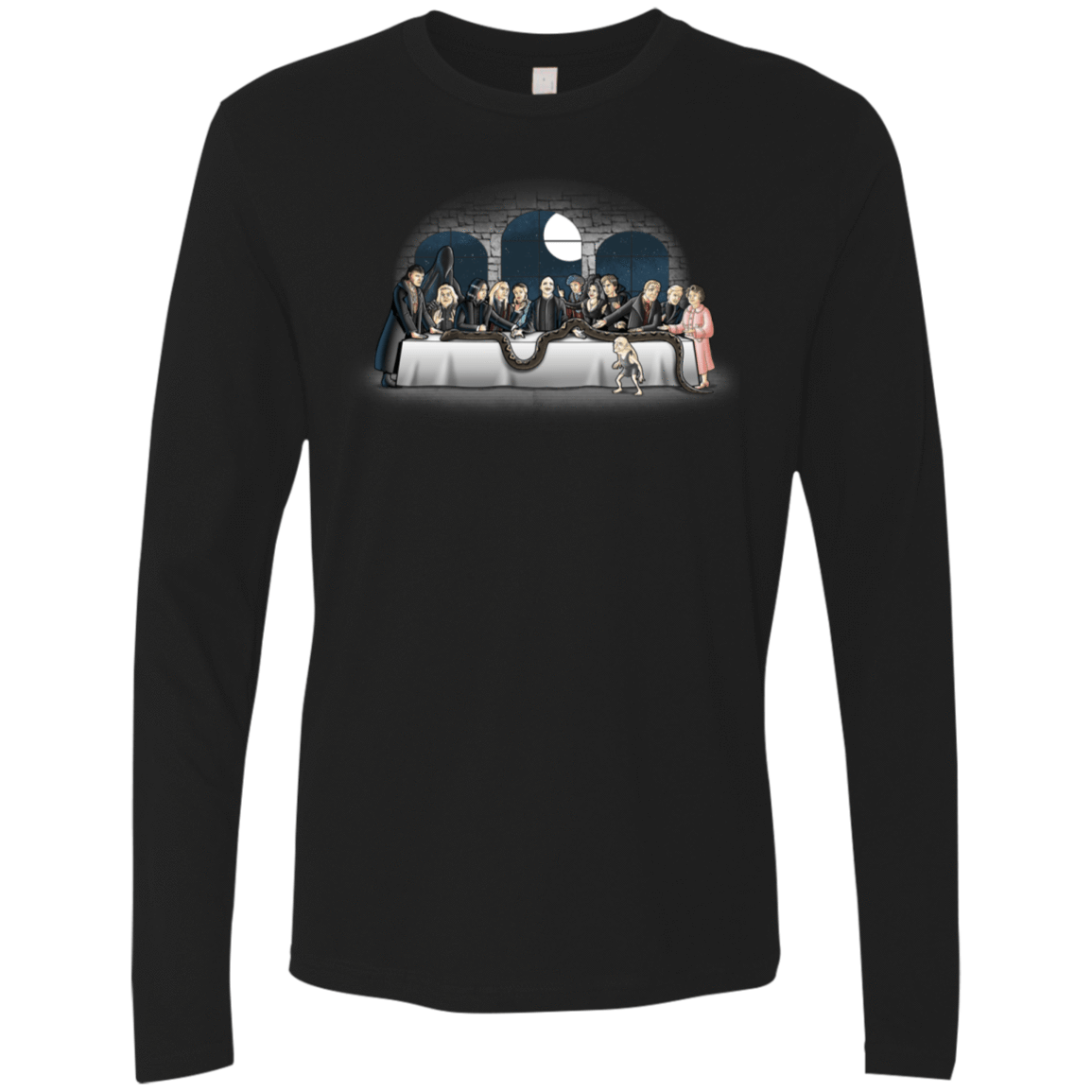 T-Shirts Black / S Bad Magic Dinner Men's Premium Long Sleeve