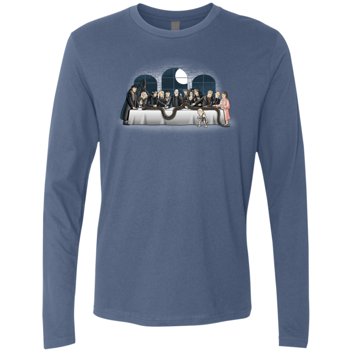 T-Shirts Indigo / S Bad Magic Dinner Men's Premium Long Sleeve