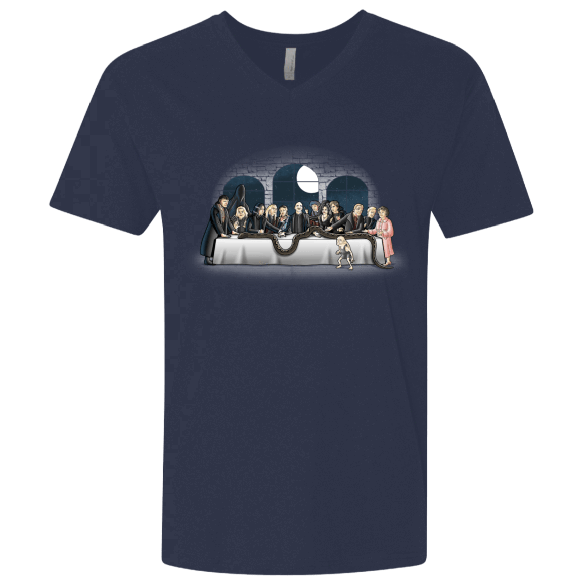 T-Shirts Midnight Navy / X-Small Bad Magic Dinner Men's Premium V-Neck