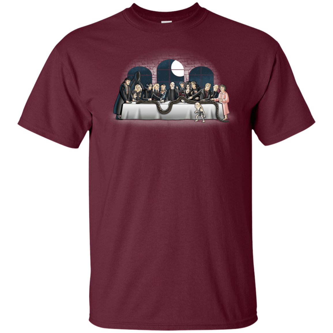 T-Shirts Maroon / S Bad Magic Dinner T-Shirt