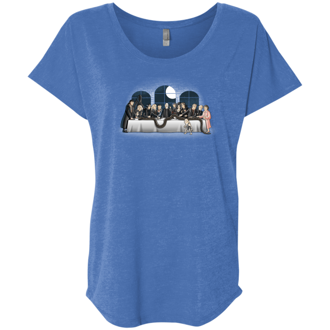 T-Shirts Vintage Royal / X-Small Bad Magic Dinner Triblend Dolman Sleeve