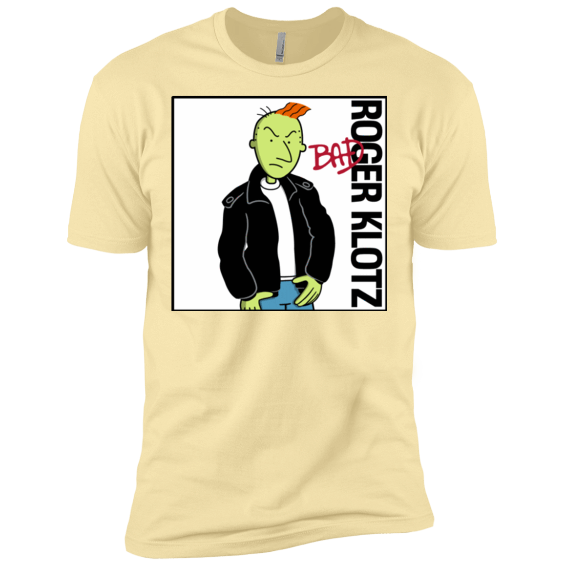 T-Shirts Banana Cream / X-Small BAD Men's Premium T-Shirt