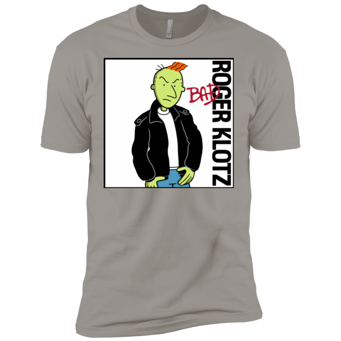 T-Shirts Light Grey / X-Small BAD Men's Premium T-Shirt