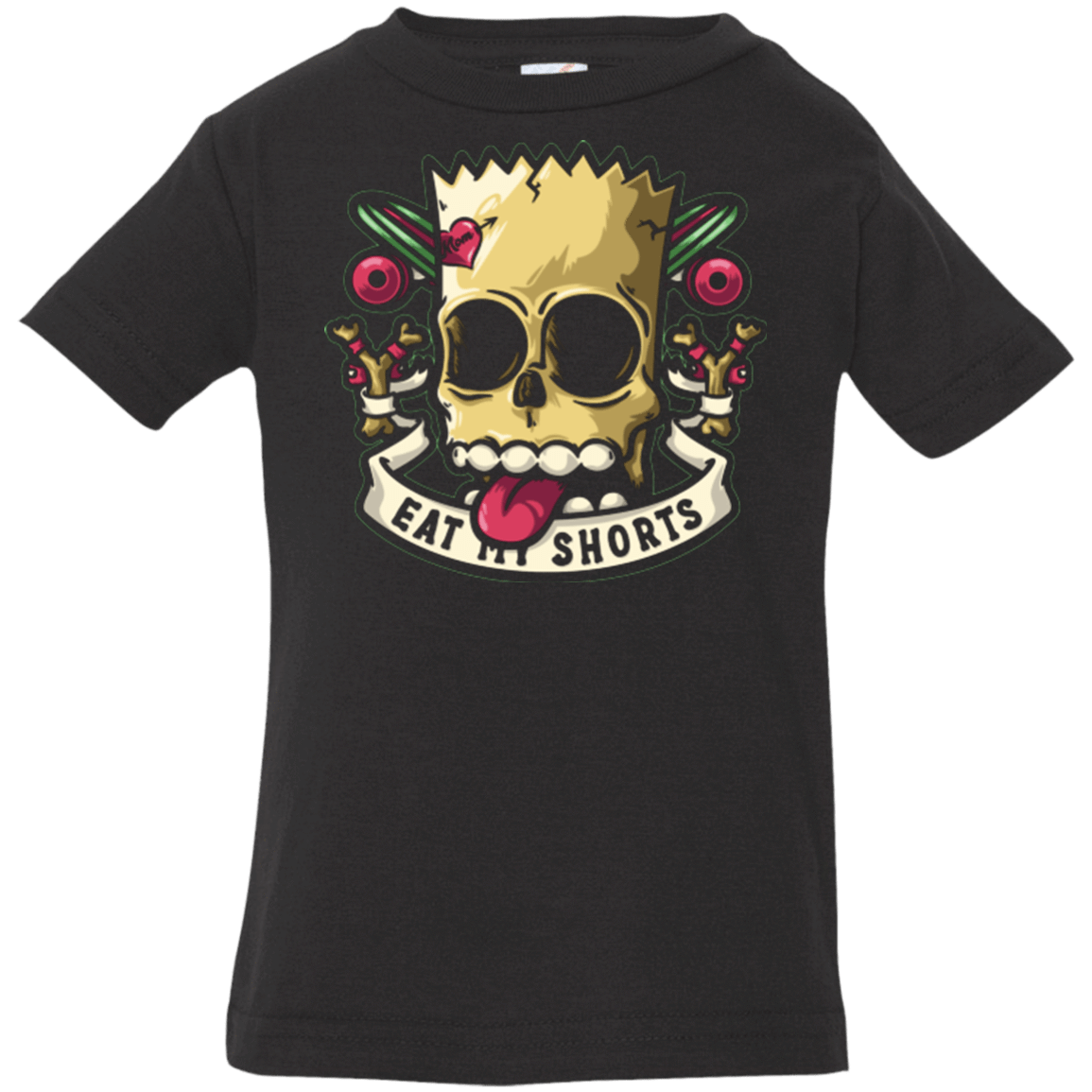 T-Shirts Black / 6 Months Bad to the Bone Infant Premium T-Shirt