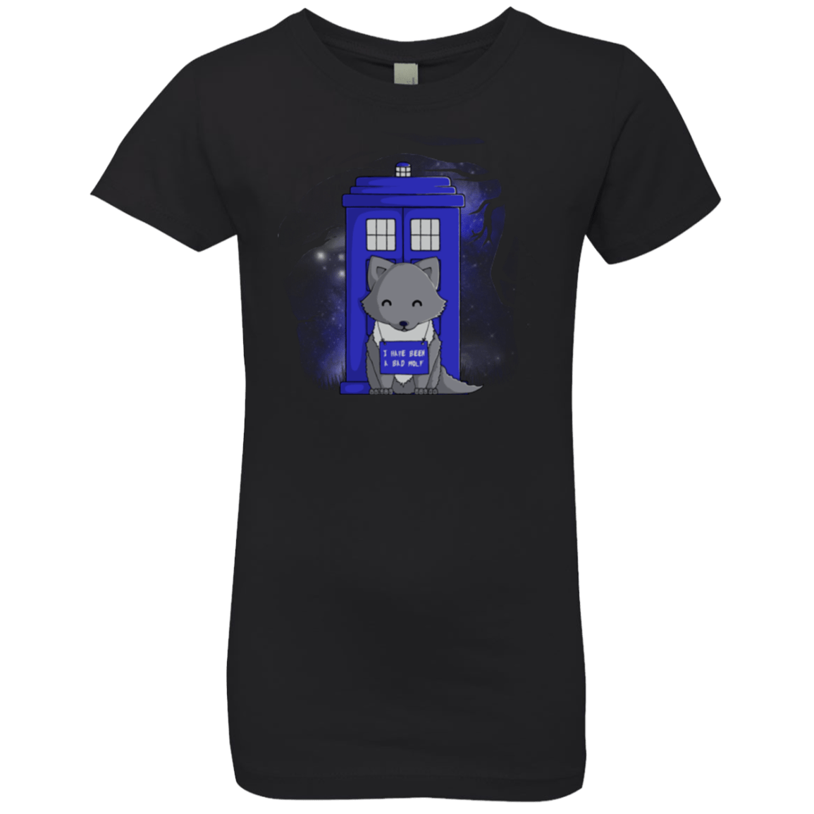 T-Shirts Black / YXS Bad Wolf Girls Premium T-Shirt