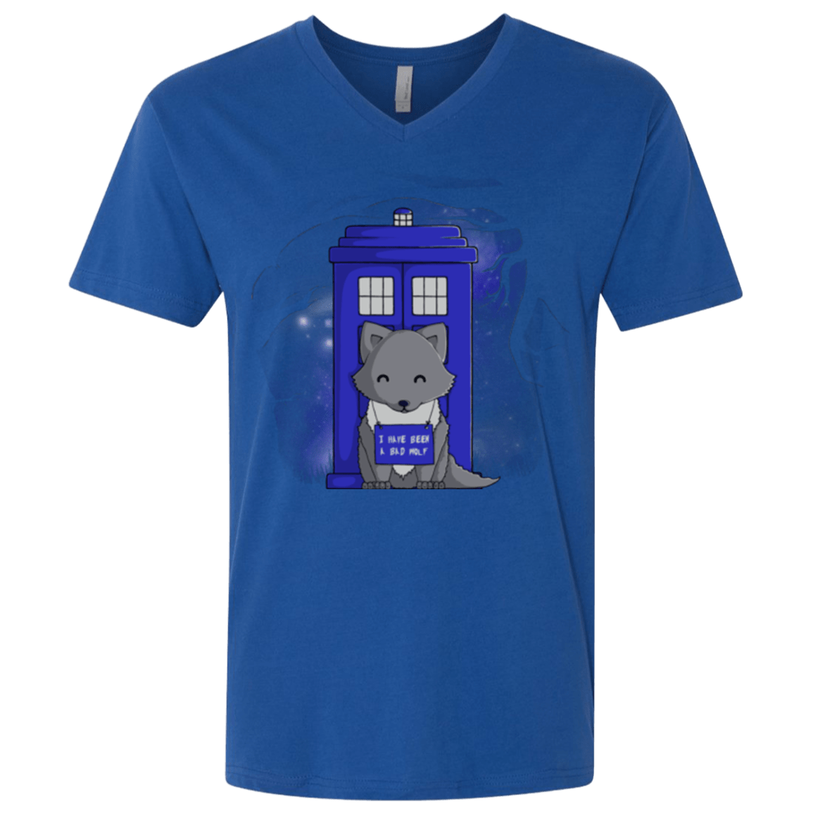 T-Shirts Royal / X-Small Bad Wolf Men's Premium V-Neck