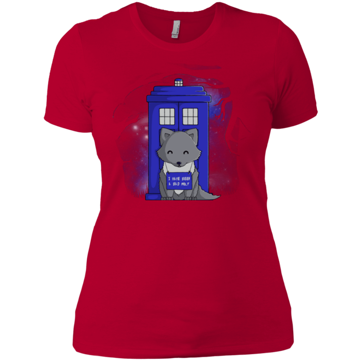 T-Shirts Red / X-Small Bad Wolf Women's Premium T-Shirt