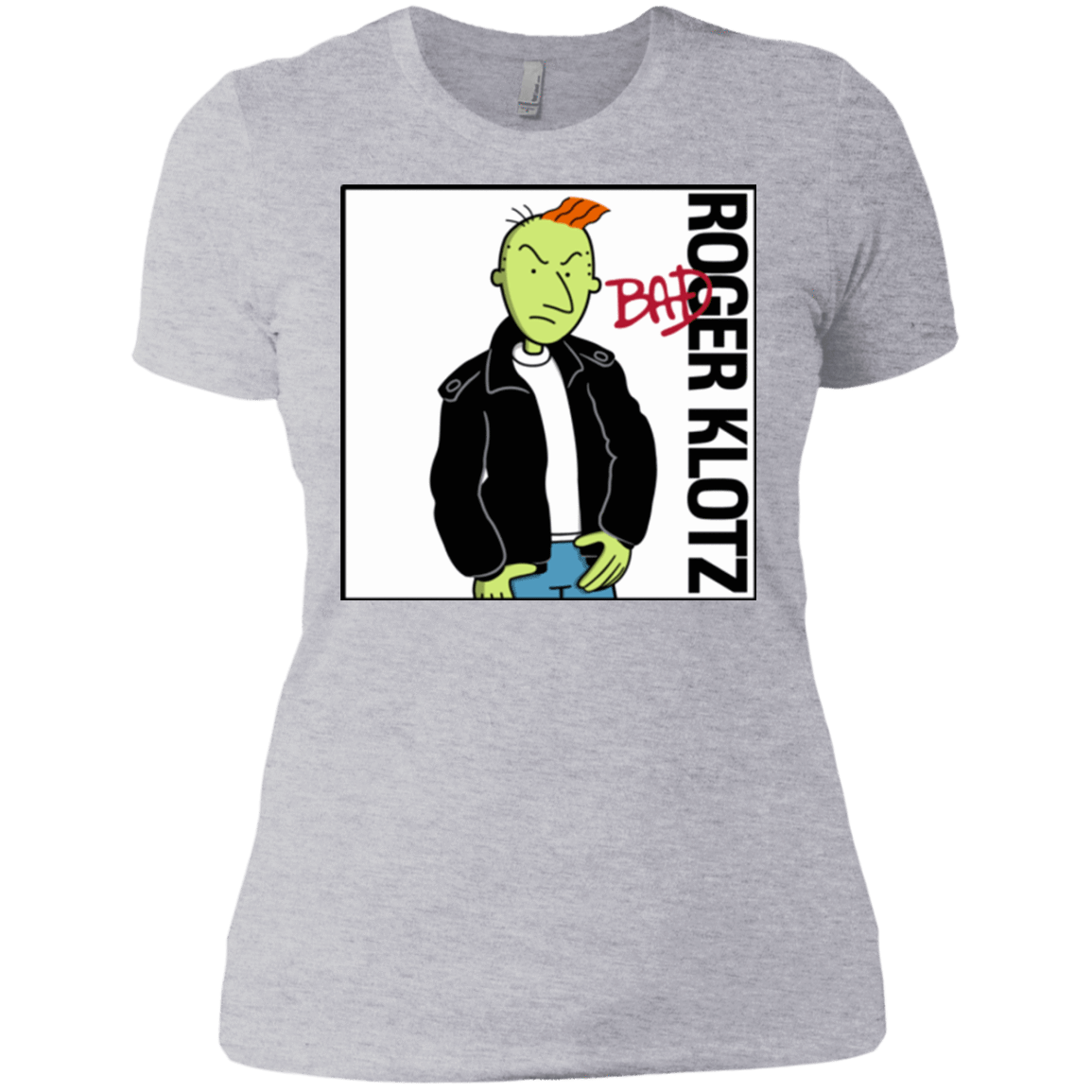 T-Shirts Heather Grey / X-Small BAD Women's Premium T-Shirt