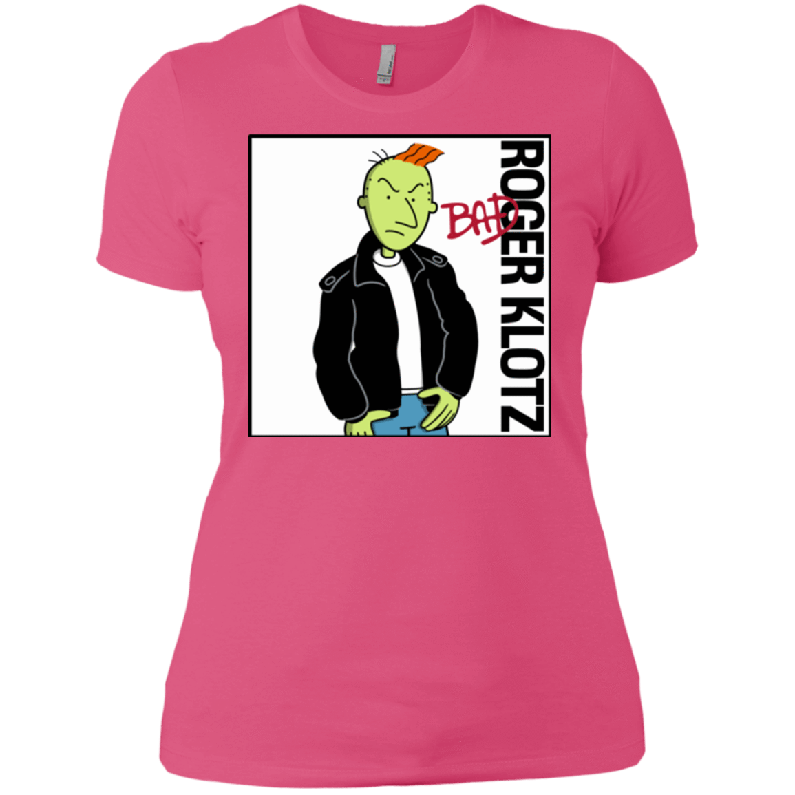 T-Shirts Hot Pink / X-Small BAD Women's Premium T-Shirt