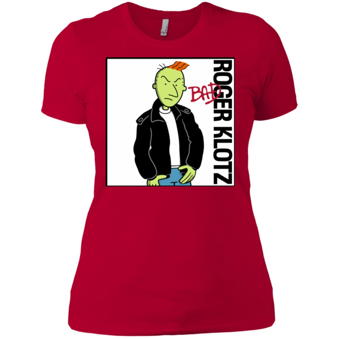 T-Shirts Red / X-Small BAD Women's Premium T-Shirt