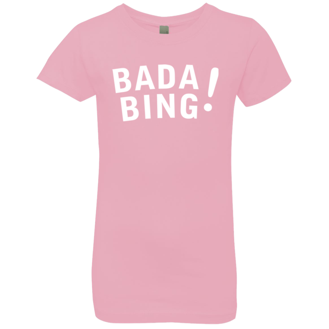 T-Shirts Light Pink / YXS Bada bing Girls Premium T-Shirt