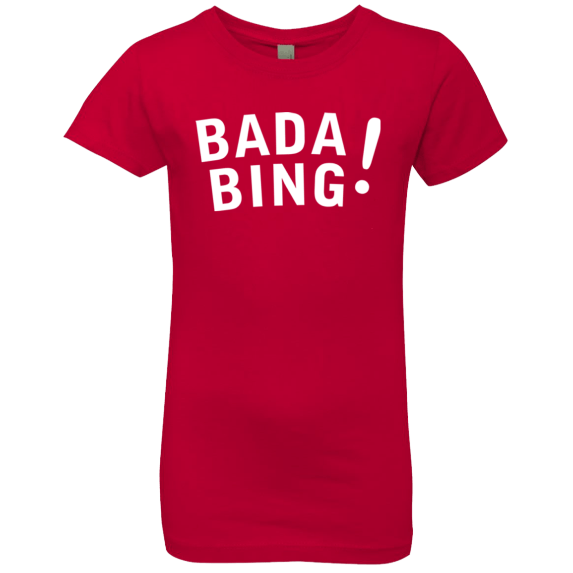 T-Shirts Red / YXS Bada bing Girls Premium T-Shirt