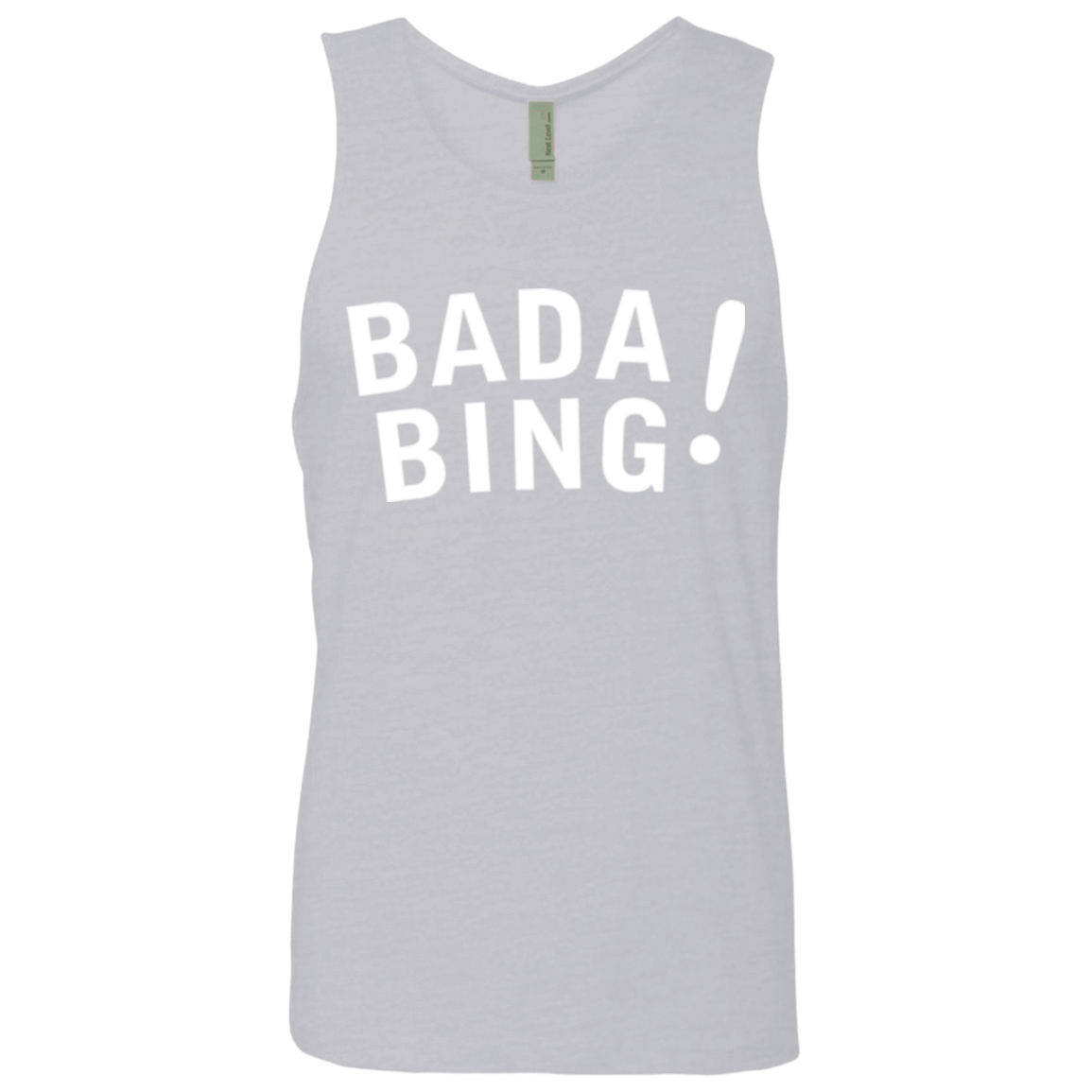 T-Shirts Heather Grey / Small Bada bing Men's Premium Tank Top
