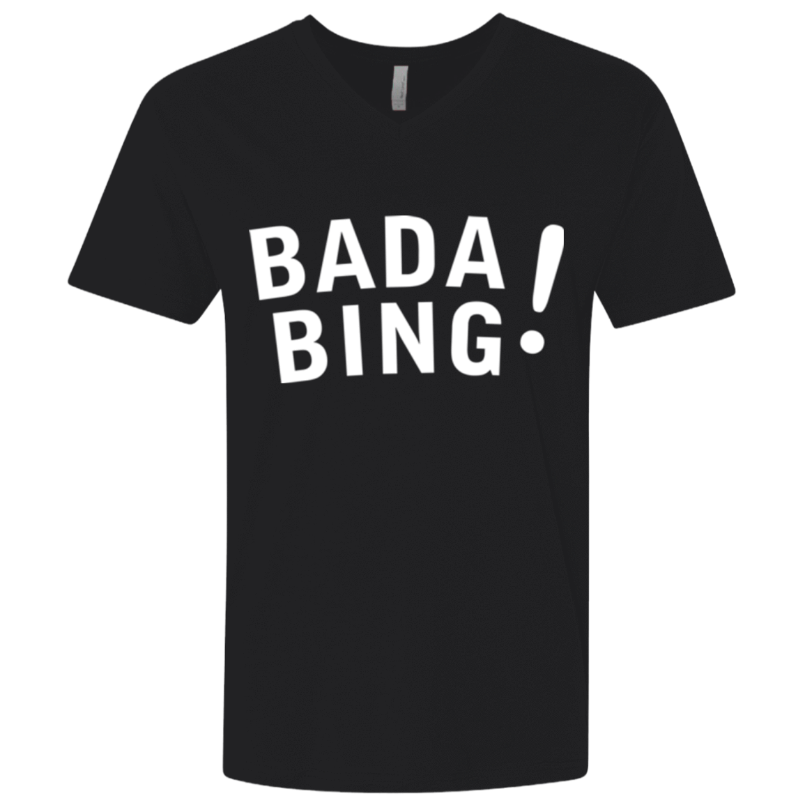T-Shirts Black / X-Small Bada bing Men's Premium V-Neck