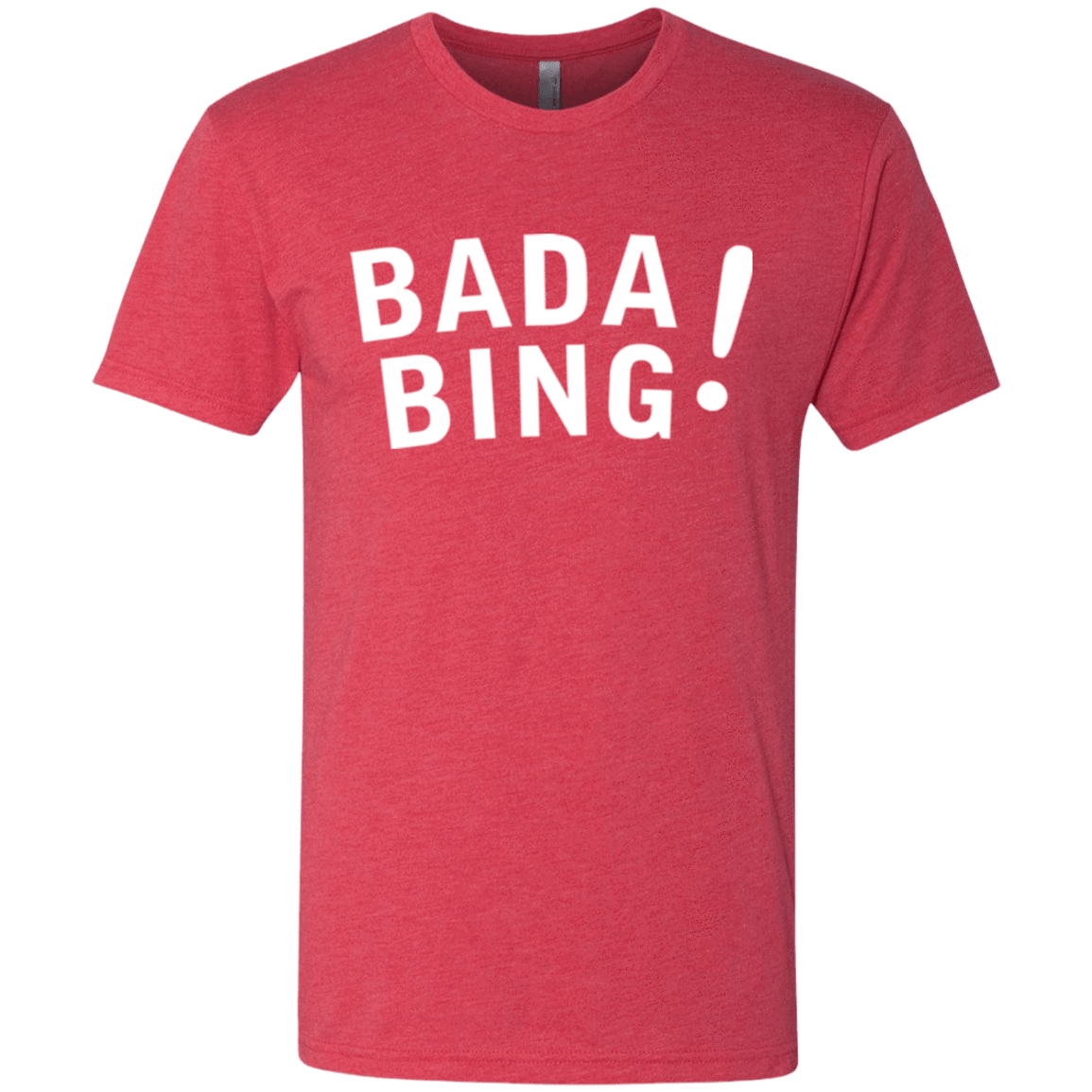 T-Shirts Vintage Red / Small Bada bing Men's Triblend T-Shirt