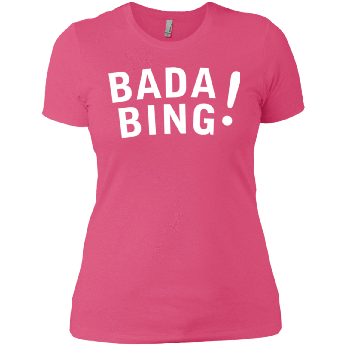 T-Shirts Hot Pink / X-Small Bada bing Women's Premium T-Shirt