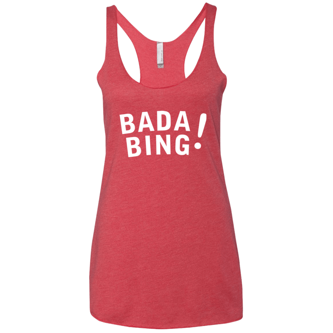 T-Shirts Vintage Red / X-Small Bada bing Women's Triblend Racerback Tank