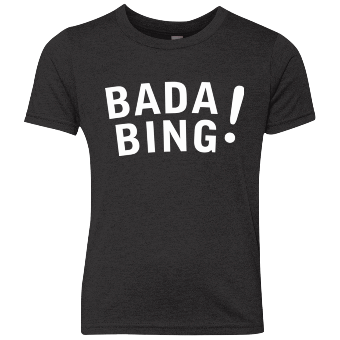 T-Shirts Vintage Black / YXS Bada bing Youth Triblend T-Shirt