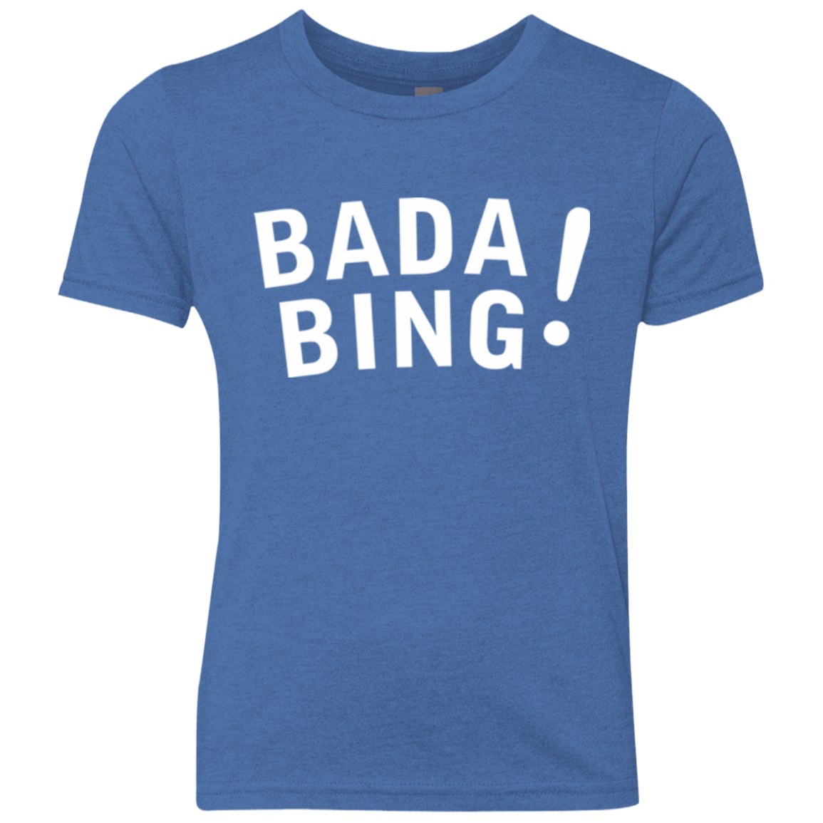 T-Shirts Vintage Royal / YXS Bada bing Youth Triblend T-Shirt