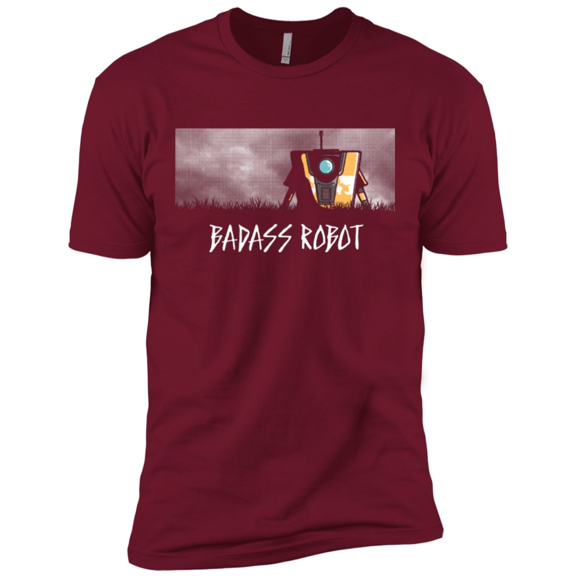 T-Shirts Cardinal / X-Small BADASS ROBOT Men's Premium T-Shirt