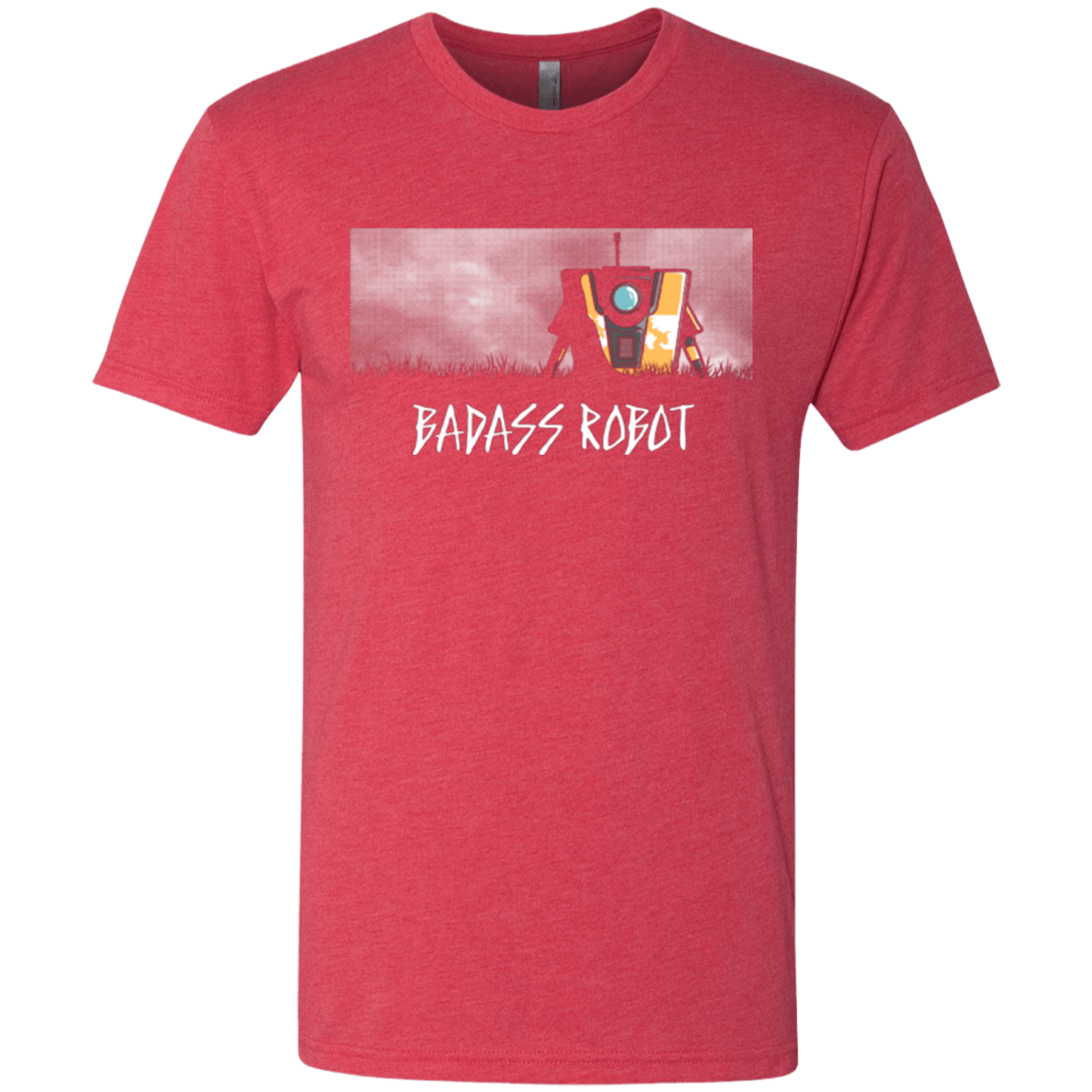 T-Shirts Vintage Red / Small BADASS ROBOT Men's Triblend T-Shirt